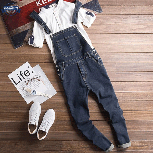 Jean Overalls Dark Blue Farmer
