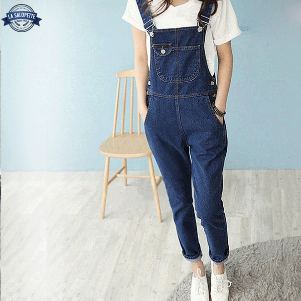 Denim Overalls Blue Night Budapest