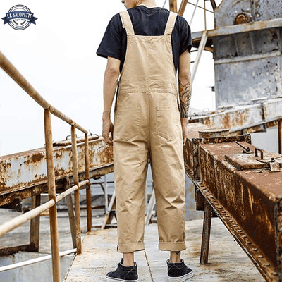 Beige Work Overalls | La Salopette