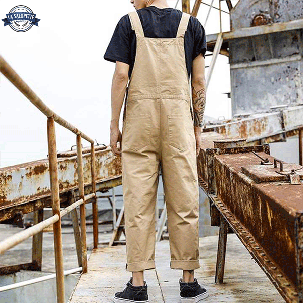Work Overalls Beige Cream