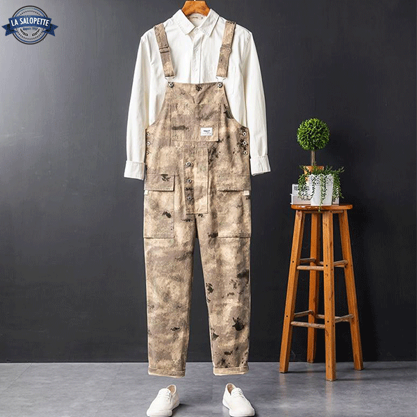 Work Overalls Snow Camo