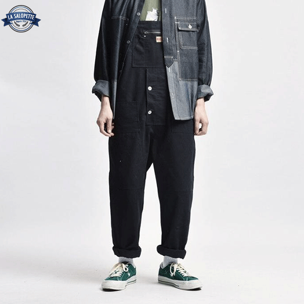 Work Overalls Agricultural Black