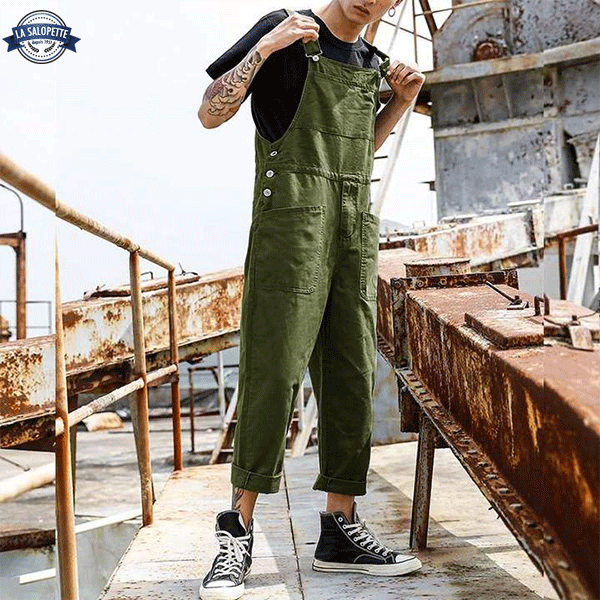 Work Overalls Green Camo Urban