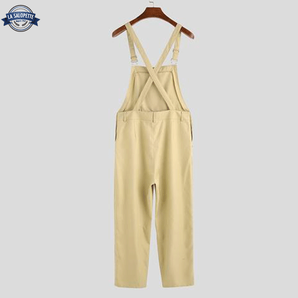 Denim Overalls Beige Columbia