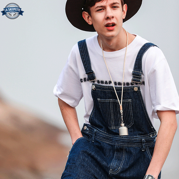 Denim Overalls Detachable Merlin
