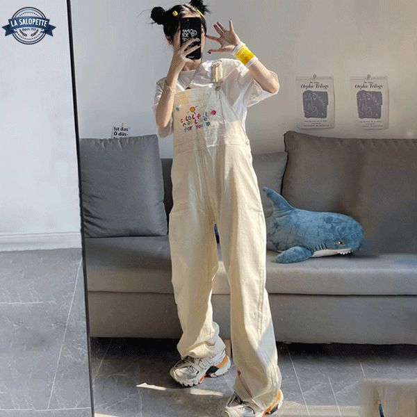 Vintage Overalls Harajuku Velvet