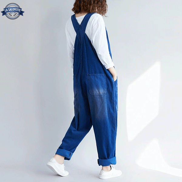 Denim Overalls of Ikebana Workshop