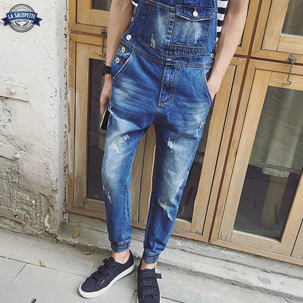 Denim Overalls Blue Scott Urban
