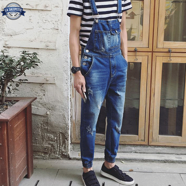 Denim Overalls Blue Scott Urban