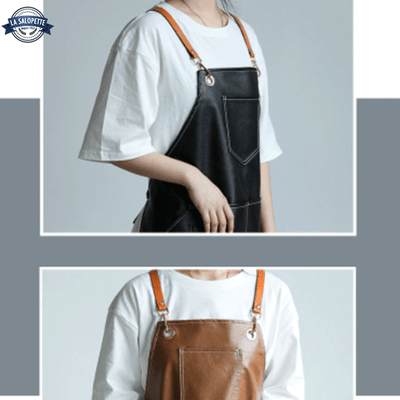 Tablier Cuir Foncé